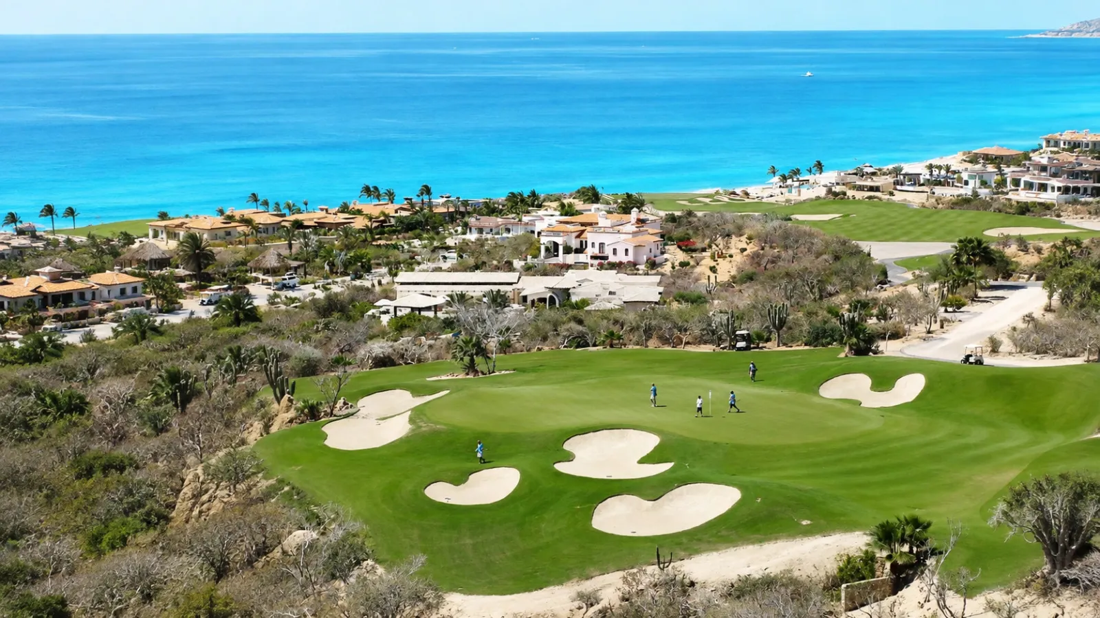 Puerto Los Cabos Golf Course overlooking the Sea of Cortez