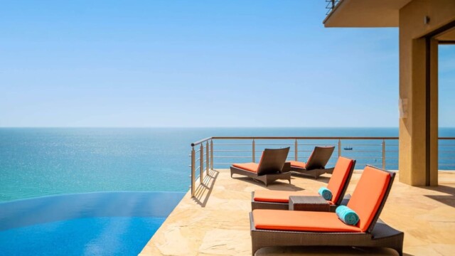 villa bellisima pool view