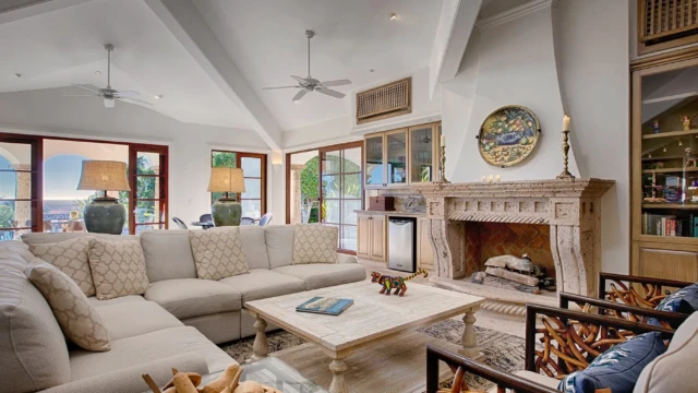 casa gloria living room stone fireplace casa gloria living room stone fireplace